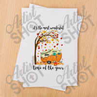 Camping Most Wonderful Time Of The Year Camper Campfire Sublimation Transfer | Artistshot