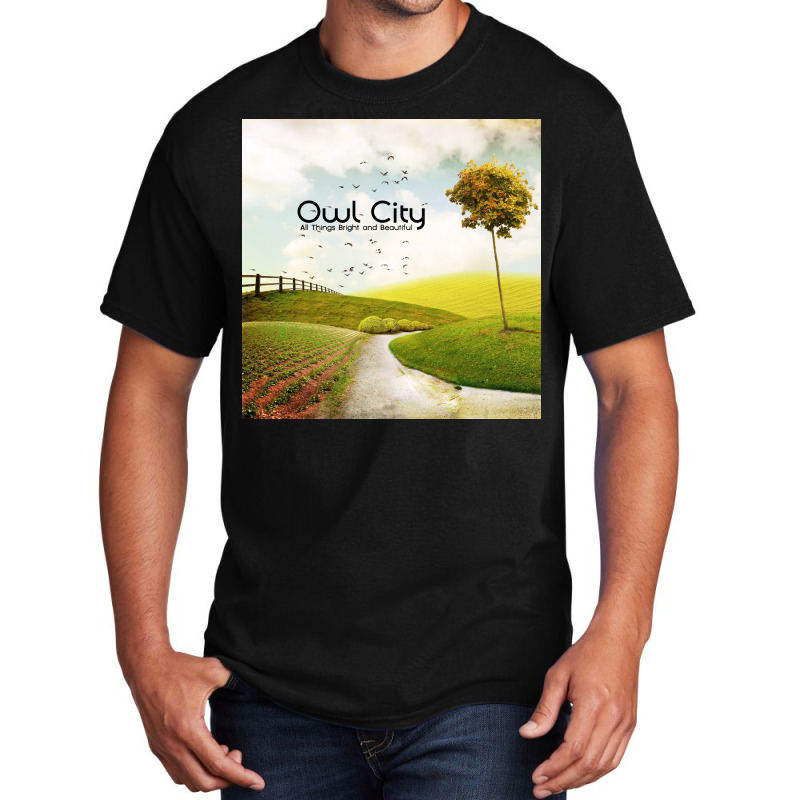 Best Owl City Basic T-shirt by mbeardsell0 | Artistshot