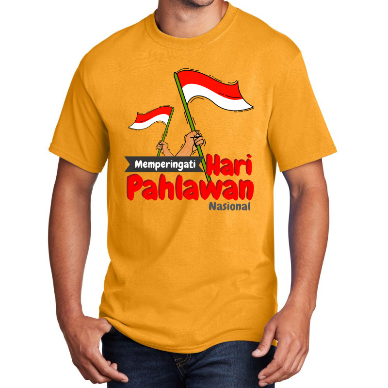 Selamat Hari Pahlawan Nasional Basic T-shirt | Artistshot