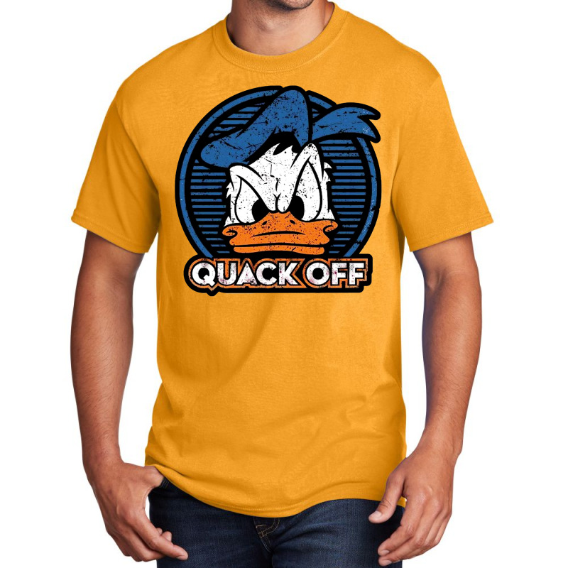 Quack Off Basic T-shirt | Artistshot