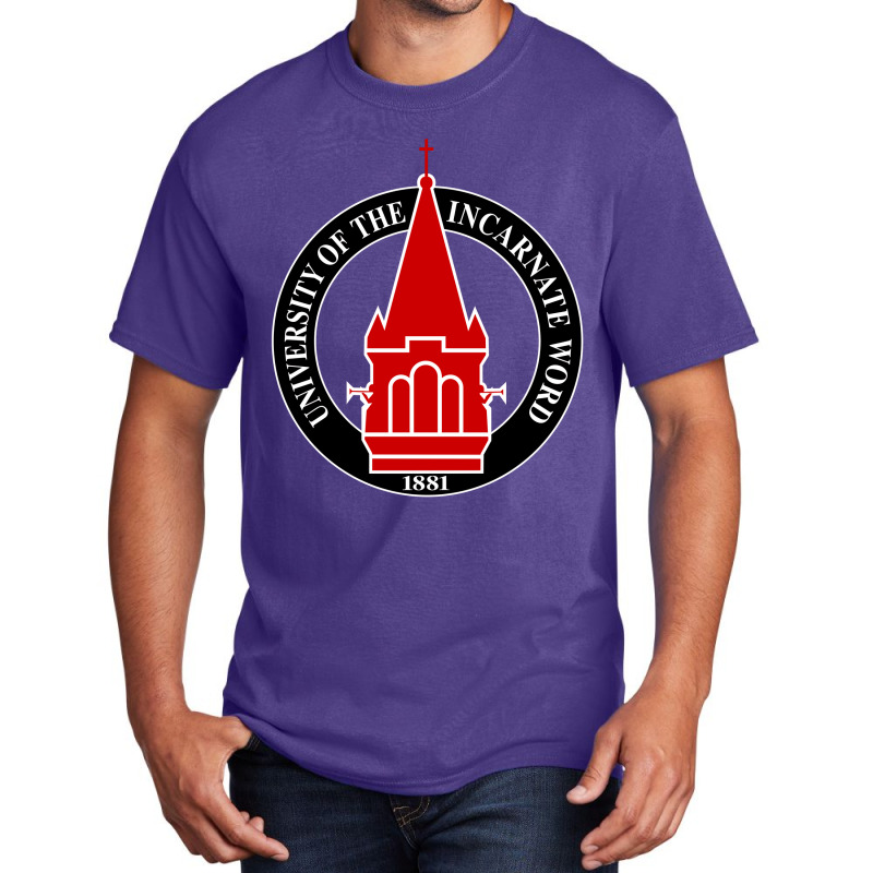 University Of Incarnate Word Basic T-shirt by khubaib | Artistshot