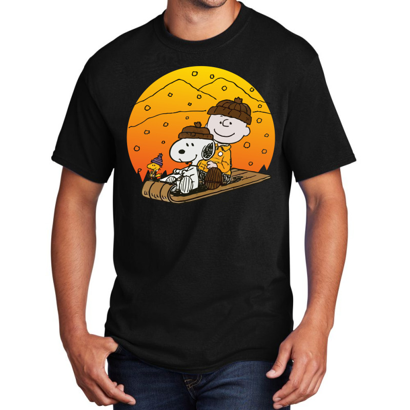 Charlie Brown And Friend Basic T-shirt | Artistshot