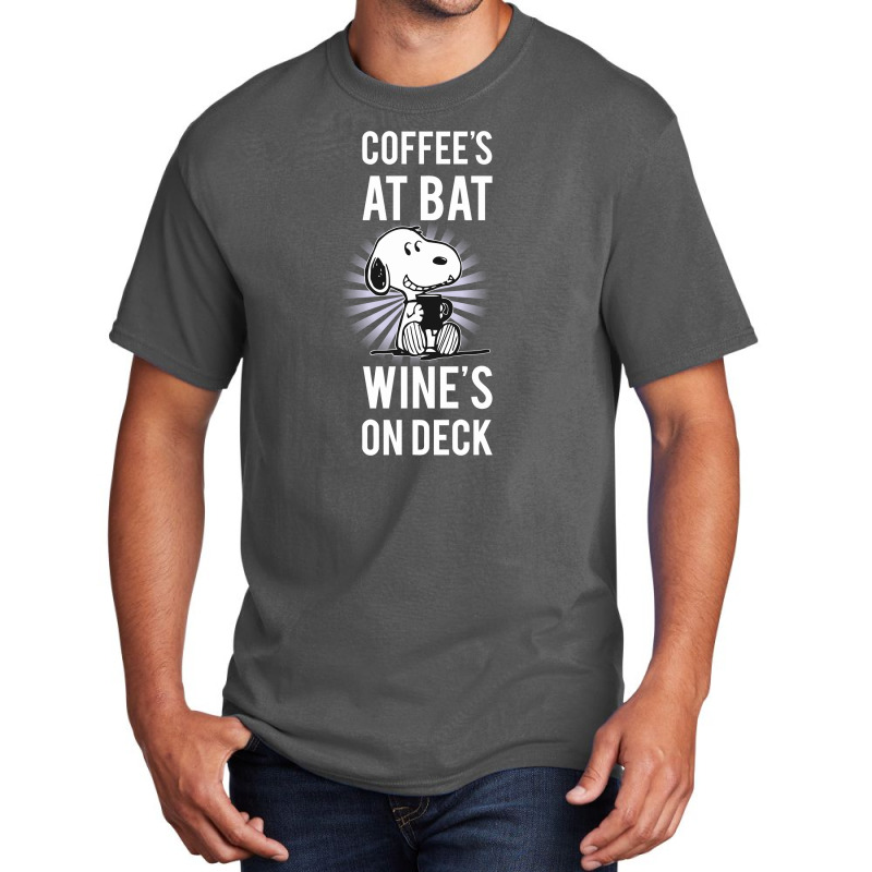 Coffee At Bat Basic T-shirt | Artistshot