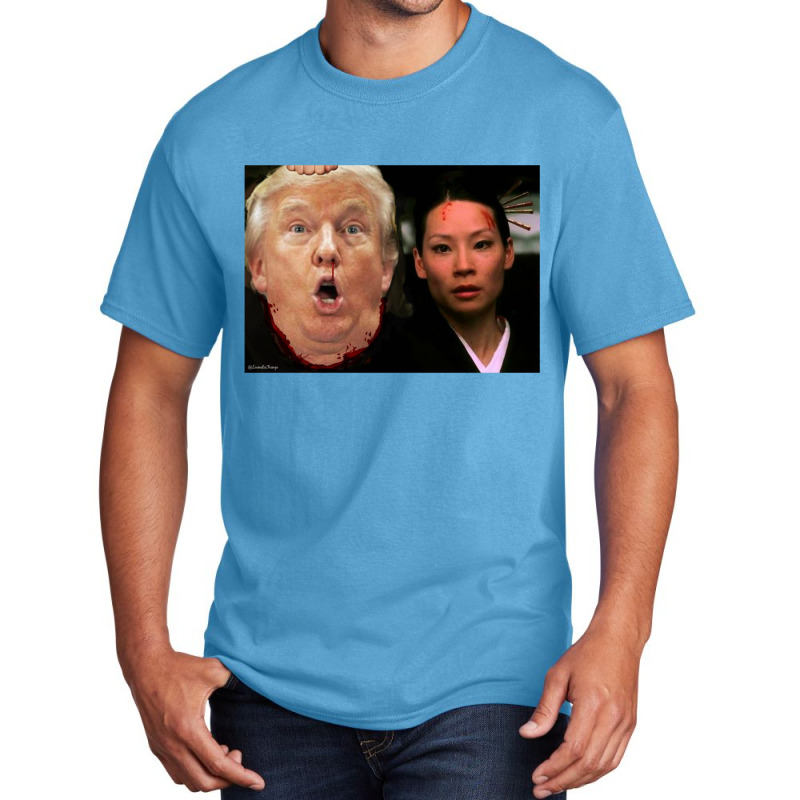 Trump Meets O Ren Ishii   Trump Basic T-shirt | Artistshot