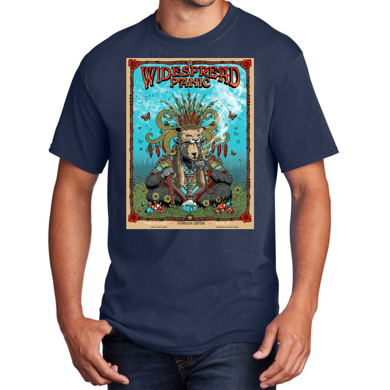 Widespread Panic - Morrison Center Basic T-shirt by hugo chanavaro | Artistshot