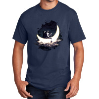 Moon Sailing Basic T-shirt | Artistshot