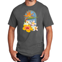 Paradise Flowers Basic T-shirt | Artistshot