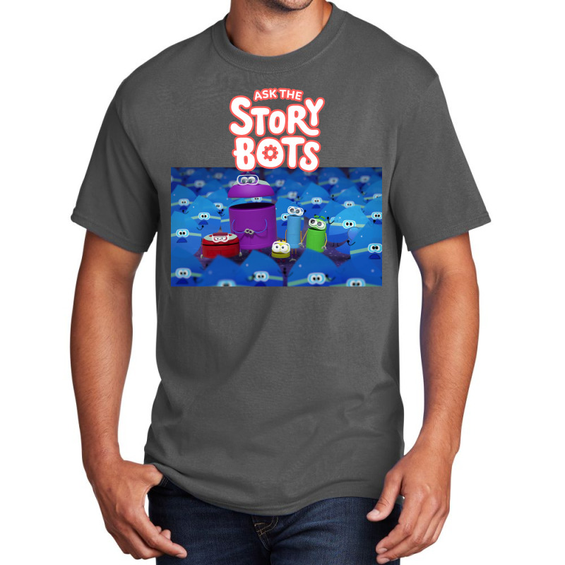 Ask The Storybots Basic T-shirt by yaukhti | Artistshot