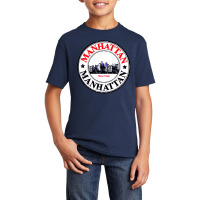 Manhattan City Basic Youth T-shirt | Artistshot