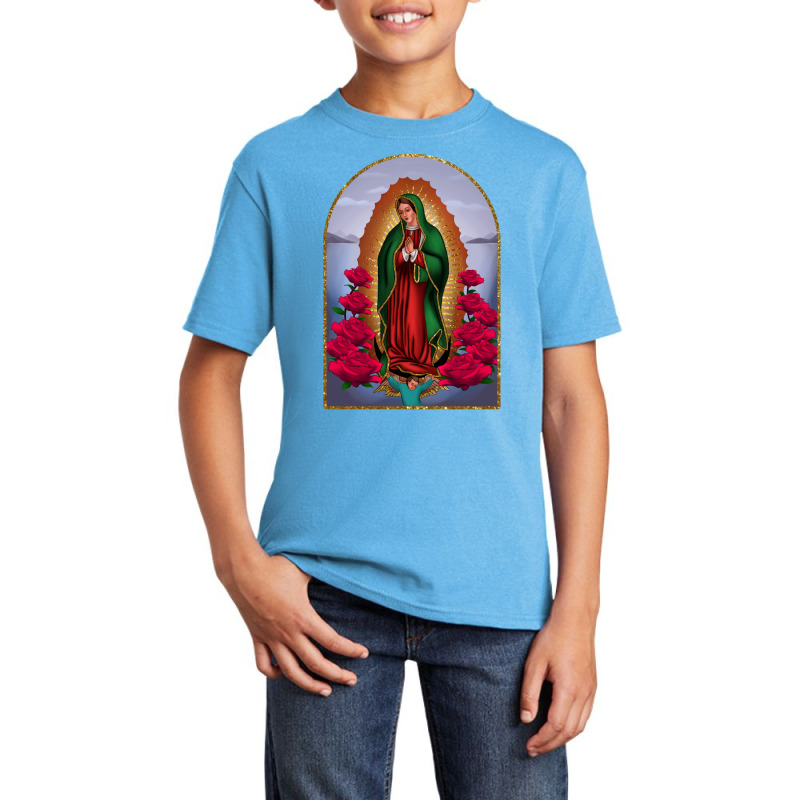 Our Lady Of Guadalupe Basic Youth T-shirt by Apollo | Artistshot