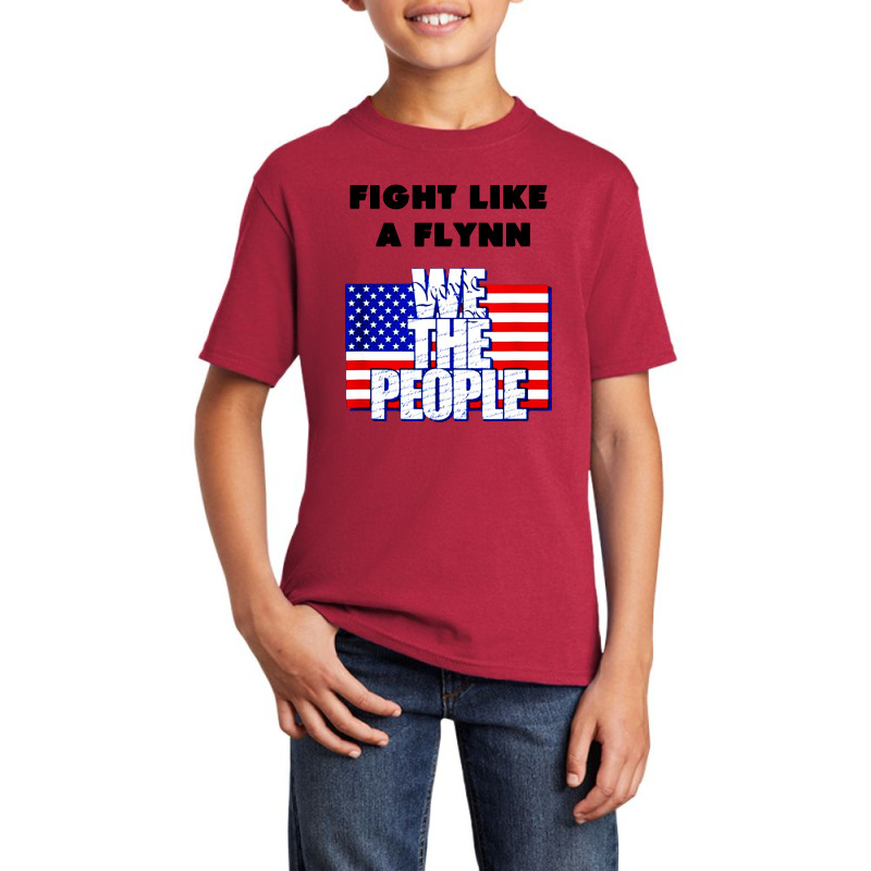 Fight Like A Flynn Basic Youth T-shirt by trokeryth | Artistshot