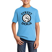 Funny Street Music Dogs Basic Youth T-shirt | Artistshot