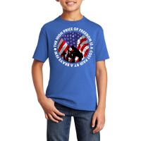 The High Price Of Freedom Is A Cost Paid By A Brave Few Basic Youth T-shirt | Artistshot