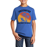 Vaccinated And Ready For Beach Basic Youth T-shirt | Artistshot