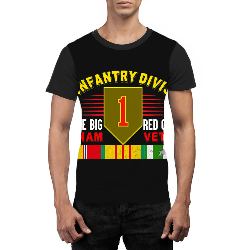 1st Infantry Division Vietnam Veteran Shirts The B Graphic T-shirt | Artistshot