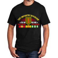 1st Infantry Division Vietnam Veteran Shirts The B Basic T-shirt | Artistshot