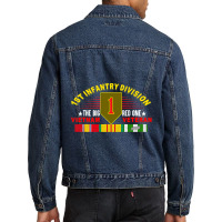 1st Infantry Division Vietnam Veteran Shirts The B Men Denim Jacket | Artistshot