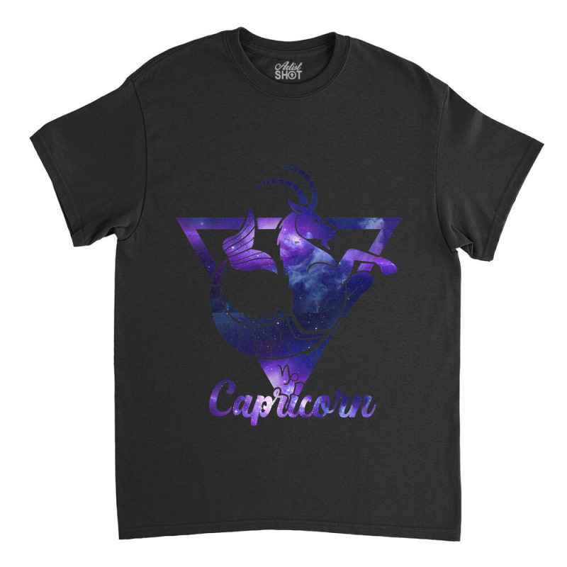 Capricorn Zodiac Sign Sea Goat Astrology January B Classic T-shirt | Artistshot