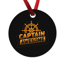 Captain Awesome Anchor Sailing Sailor Sail Ornament | Artistshot