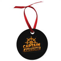 Captain Awesome Anchor Sailing Sailor Sail Ornament | Artistshot