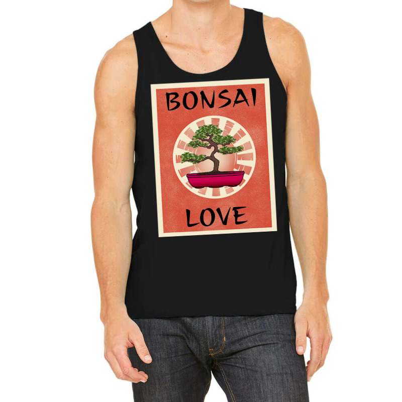 Bonsai Love Miniature Tree Plant Gardening Lover M Tank Top | Artistshot