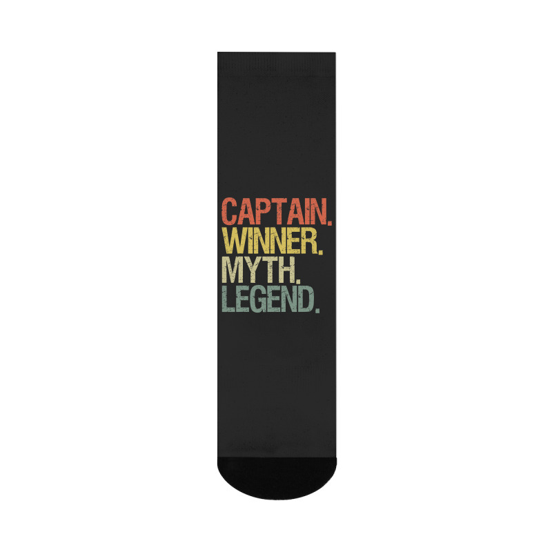 Captain Boat Airline Pilot 1 Crew Socks | Artistshot