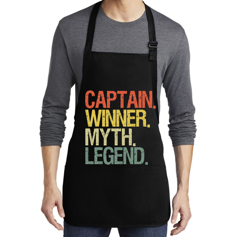 Captain Boat Airline Pilot 1 Medium-length Apron | Artistshot