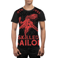 A Smooth Sea Never Made A Skilled Sailor Octopus Graphic T-shirt | Artistshot