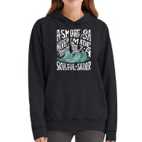 A Smooth Sea Never Made A Skillful Sailor Vintage  Vintage Hoodie | Artistshot