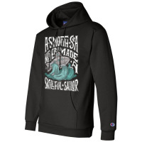 A Smooth Sea Never Made A Skillful Sailor Vintage  Champion Hoodie | Artistshot