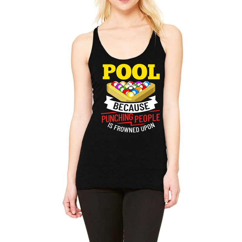 Billiards Snooker Pool Game Player Sports Competit Racerback Tank by FinleeRoddy | Artistshot