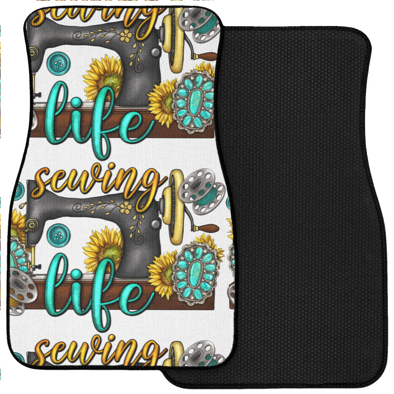 Sewing Life Western Front Car Mat | Artistshot