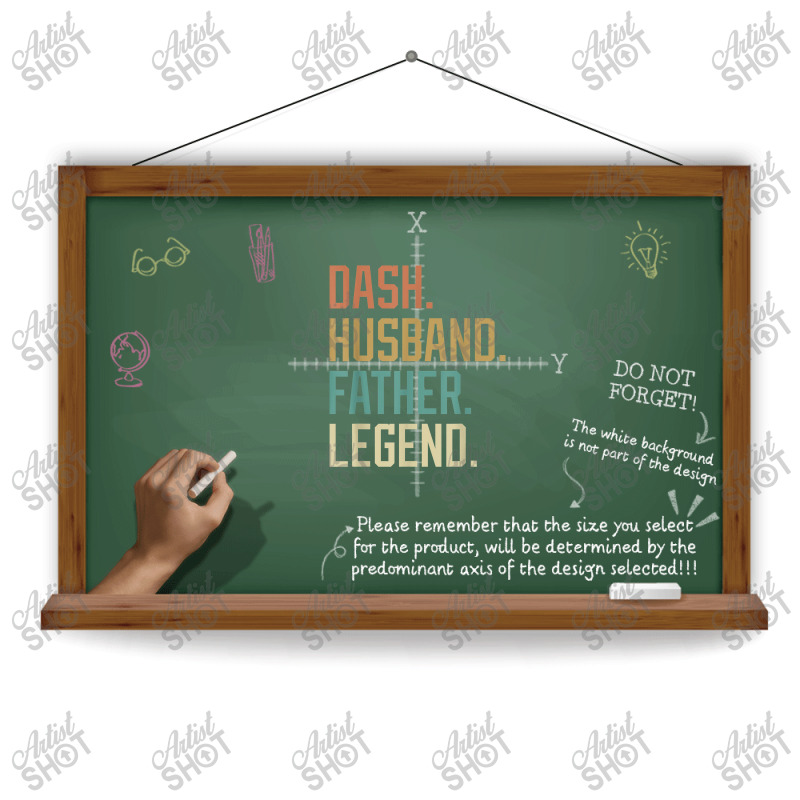 Dash Husband Father Legend Father's Day Retro Sublimation Transfer | Artistshot