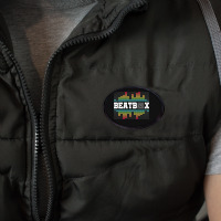 Beatbox Beatboxer Cool Hiphop Street Art Ghetto Ra Oval Patch | Artistshot