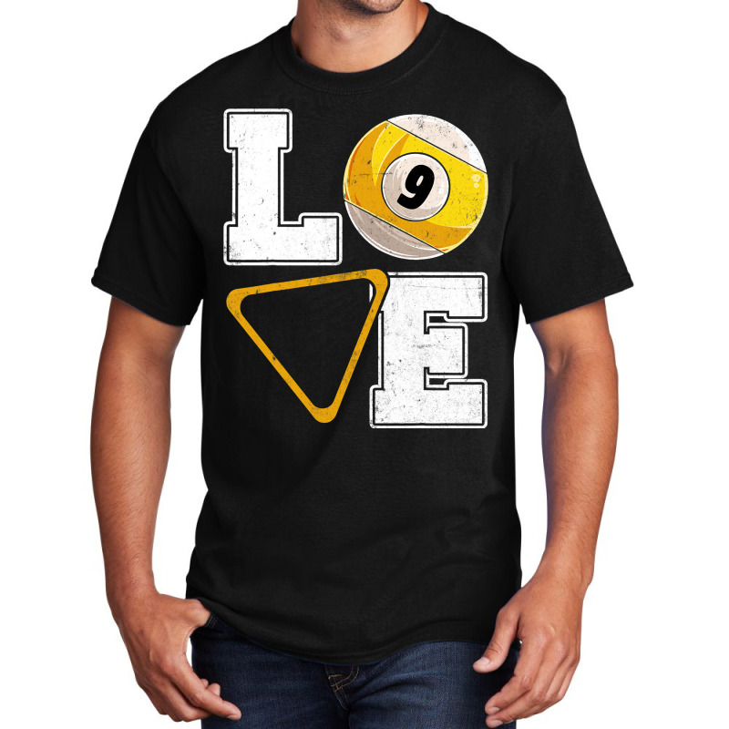 Billiards Love Pool Player Billiards Lover Basic T-shirt | Artistshot