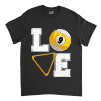 Billiards Love Pool Player Billiards Lover Classic T-shirt | Artistshot