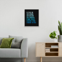 Bedtime Affirmations Adults Physical Selfcare Airl Metal Print Vertical | Artistshot