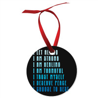 Bedtime Affirmations Adults Physical Selfcare Airl Ornament | Artistshot