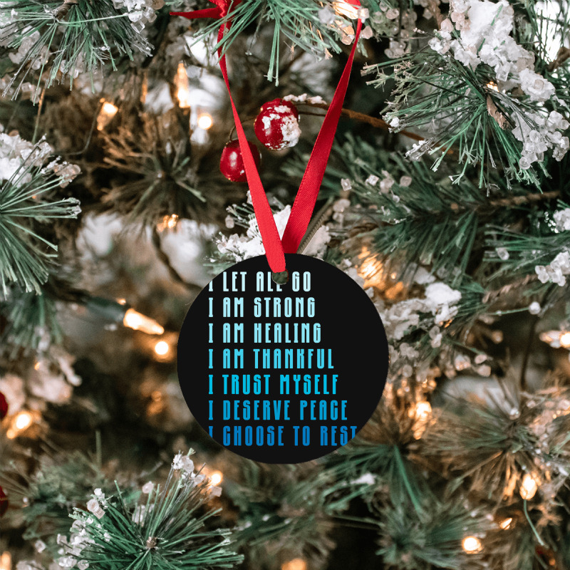 Bedtime Affirmations Adults Physical Selfcare Airl Ornament | Artistshot