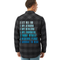 Bedtime Affirmations Adults Physical Selfcare Airl Flannel Shirt | Artistshot