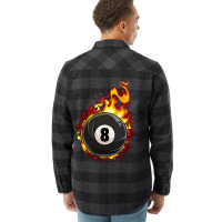 Billiard 8 Ball Player Pool Billiards Snooker Cue  Flannel Shirt | Artistshot