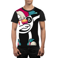 Billiard 8ball Pool Billiard Ball Dabbing Dance Bi Graphic T-shirt | Artistshot