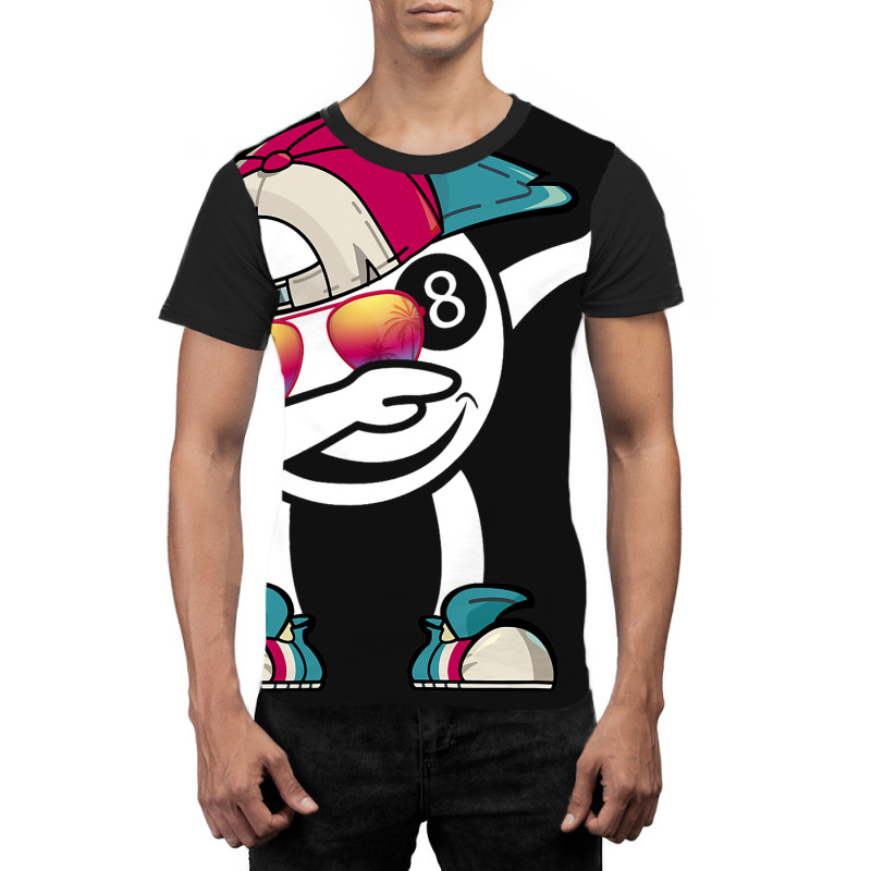 Billiard 8ball Pool Billiard Ball Dabbing Dance Bi Graphic T-shirt | Artistshot