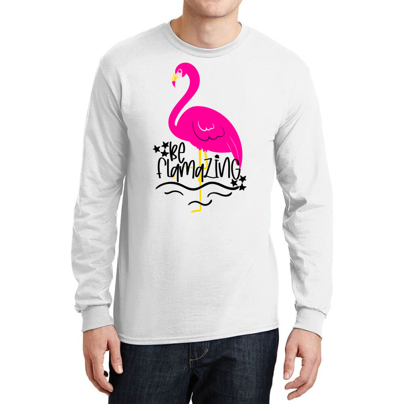 Be Flamazing Long Sleeve Shirts by Purpleblobart | Artistshot