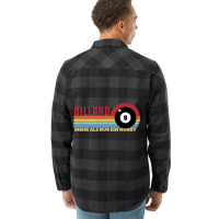 Billiards More Than Just A Hobby Billiards Snooker Flannel Shirt | Artistshot