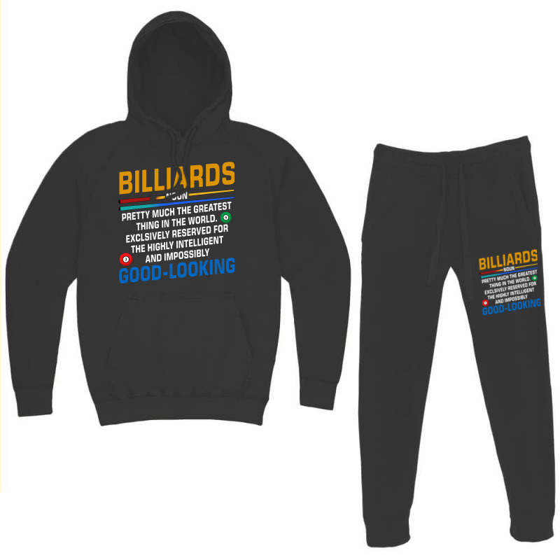 Billiards Noun Definition Billiards Player Pool Sn Hoodie & Jogger Set | Artistshot