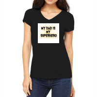 Fathers Day Women's V-neck T-shirt | Artistshot