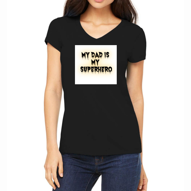 Fathers Day Women's V-neck T-shirt | Artistshot