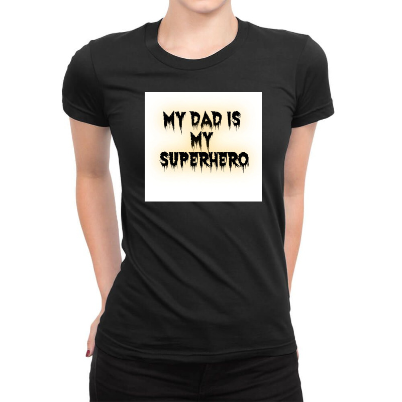 Fathers Day Ladies Fitted T-shirt | Artistshot