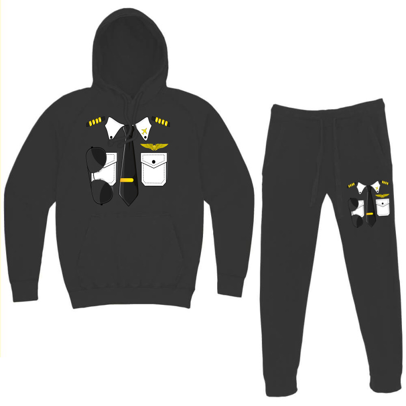 Aviation Shirt Airline Pilot Airplane Aviator Wome Hoodie & Jogger Set | Artistshot